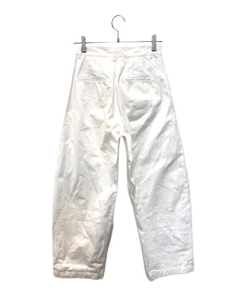 MARW UNITED ARROWS（マルゥ ユナイテッドアローズ）MARW UNITED ARROWS (マルゥ ユナイテッドアローズ) バルーンチノパン　9114-604-0059 ホワイト サイズ:38の古着・服飾アイテム