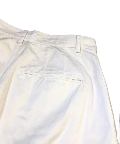 MARW UNITED ARROWS（マルゥ ユナイテッドアローズ）MARW UNITED ARROWS (マルゥ ユナイテッドアローズ) バルーンチノパン　9114-604-0059 ホワイト サイズ:38の古着・服飾アイテム