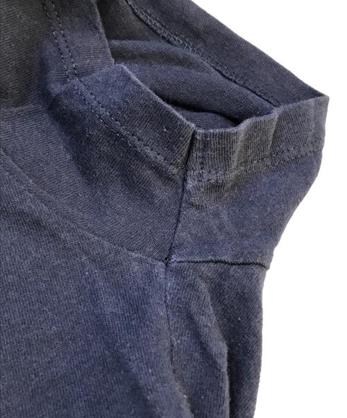 maison kitsune（メゾンキツネ）maison kitsune (メゾンキツネ) Tシャツ　AM00100AT1500 ネイビー サイズ:XSの古着・服飾アイテム