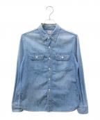 GLORY BOUNDグローリーバウンド）の古着「長袖シャツ」｜インディゴ