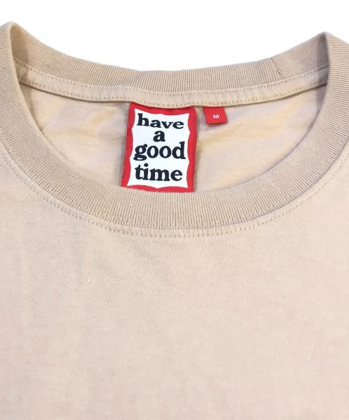 have a good time（ハブアグッドタイム）have a good time (ハブアグッドタイム) Tシャツ ベージュ サイズ:Mの古着・服飾アイテム