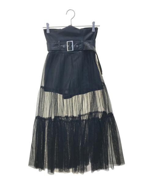 darich（ダーリッチ）Darich (ダーリッチ) スカート ブラック サイズ:FREEの古着・服飾アイテム