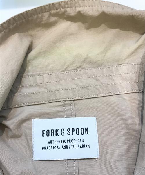 FORK&SPOON（フォーク＆スプーン）FORK&SPOON (フォーク＆スプーン) オーバーライトコート ベージュ サイズ:ONEの古着・服飾アイテム