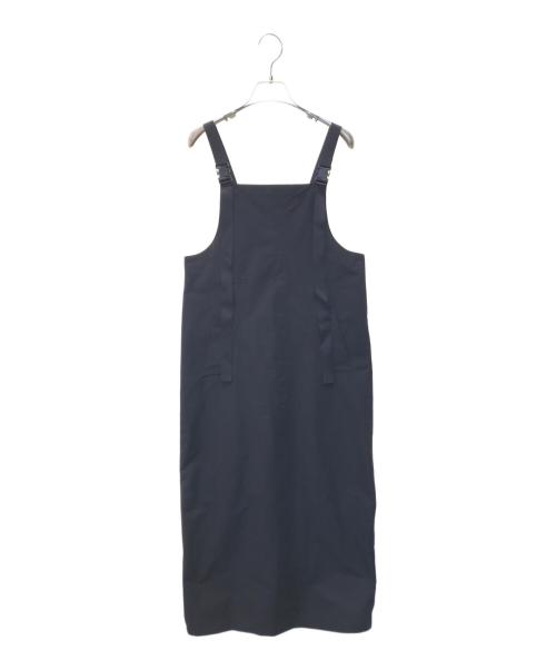 nagonstans（ナゴンスタンス）nagonstans (ナゴンスタンス) ペーパータフタワンピース　470FA231-0130 ブラック サイズ:SMALLの古着・服飾アイテム