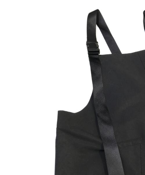 nagonstans（ナゴンスタンス）nagonstans (ナゴンスタンス) ペーパータフタワンピース　470FA231-0130 ブラック サイズ:SMALLの古着・服飾アイテム