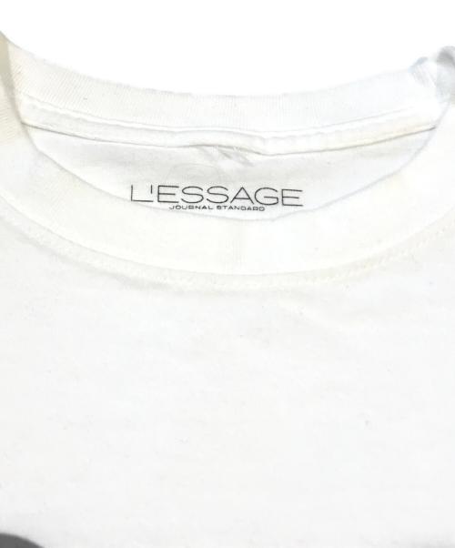 L’essage（レサージュ）L’ESSAGE (レサージュ) AYAKANEKO (アヤ カネコ) DISNEY (ディズニー) MICKEY Tシャツ ホワイト サイズ:FREEの古着・服飾アイテム