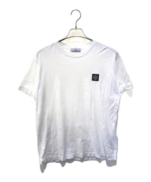 STONE ISLAND（ストーンアイランド）STONE ISLAND (ストーンアイランド) T-shirts ホワイト サイズ:Lの古着・服飾アイテム