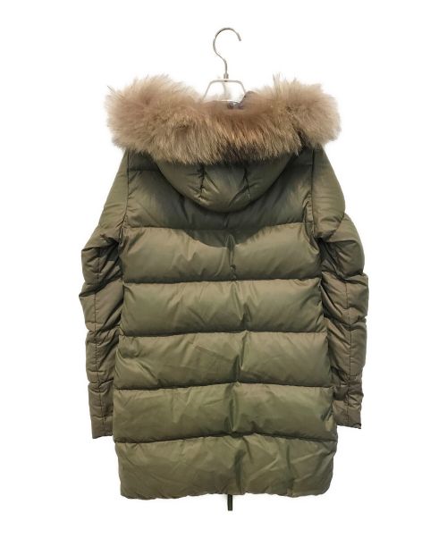 DUVETICA（デュベティカ）DUVETICA (デュベティカ) KAPPAラクーンファーダウンコート　D.037.00.MFG-1001R カーキ サイズ:38の古着・服飾アイテム