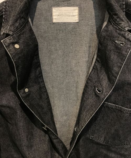 JOHNBULL（ジョンブル）Johnbull (ジョンブル) DENIM WORKER グレー サイズ:Sの古着・服飾アイテム