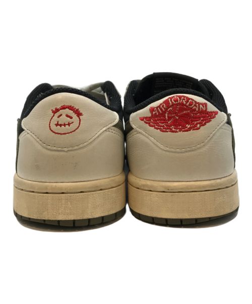 NIKE（ナイキ）NIKE (ナイキ) TRAVIS SCOTT (トラヴィス スコット) ローカットスニーカー オリーブ サイズ:23.5の古着・服飾アイテム