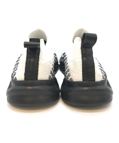 TRUNK HIROKO KOSHINO（トランク ヒロコ コシノ）TRUNK HIROKO KOSHINO (トランク ヒロコ コシノ) メッシュスニーカー ブラック×ホワイト サイズ:表記無しの古着・服飾アイテム