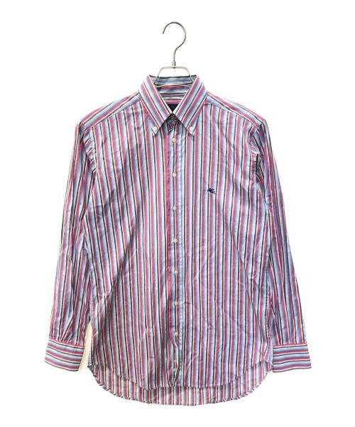 ETRO（エトロ）ETRO (エトロ) ストライプシャツ マルチカラー サイズ:38の古着・服飾アイテム