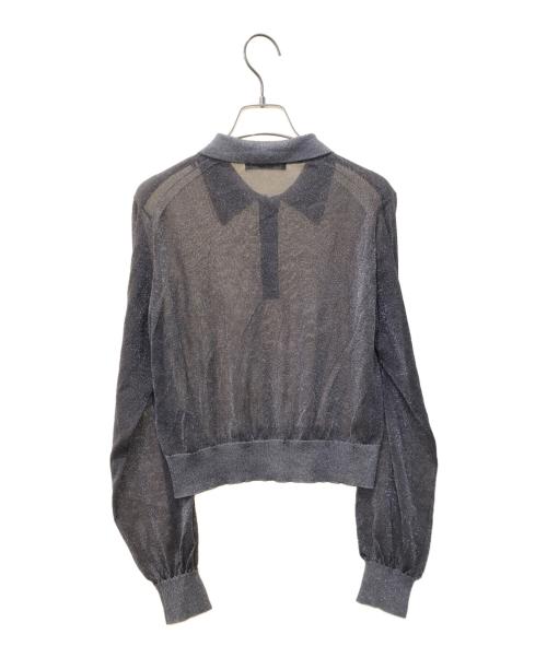 BEAUTY&YOUTH（ビューティーアンドユース）BEAUTY&YOUTH (ビューティーアンドユース) ラメニット 1613-105-3620 グレー サイズ:表記無しの古着・服飾アイテム