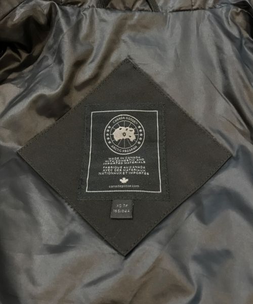 CANADA GOOSE（カナダグース）CANADA GOOSE (カナダグース) SHELBURNE PARKA BLACK LABEL　3802LB ブラック サイズ:XSの古着・服飾アイテム