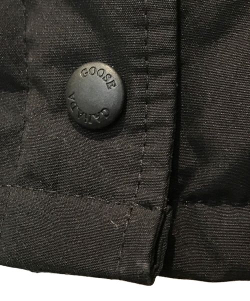 CANADA GOOSE（カナダグース）CANADA GOOSE (カナダグース) SHELBURNE PARKA BLACK LABEL　3802LB ブラック サイズ:XSの古着・服飾アイテム