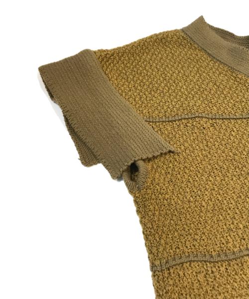 pinue（ピヌエ）pinue (ピヌエ) ノースリーブニットワンピース　23S2-POP14 グリーン サイズ:表記無しの古着・服飾アイテム