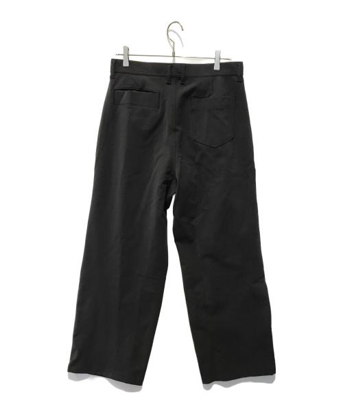 SHAREEF（シャリーフ）SHAREEF (シャリーフ) DOUBLE CLOTH WIDE PANTS 23312009 グレー サイズ:2の古着・服飾アイテム