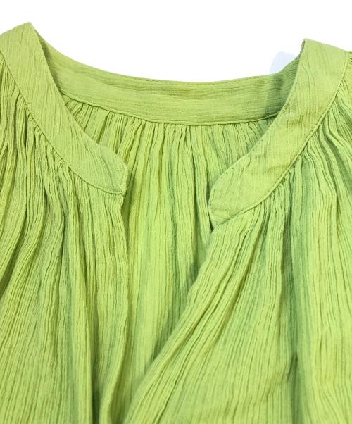 FRAMeWORK（フレームワーク）FRAMeWORK (フレームワーク) リラックスワンピース　22040220902020 グリーン サイズ:表記無しの古着・服飾アイテム