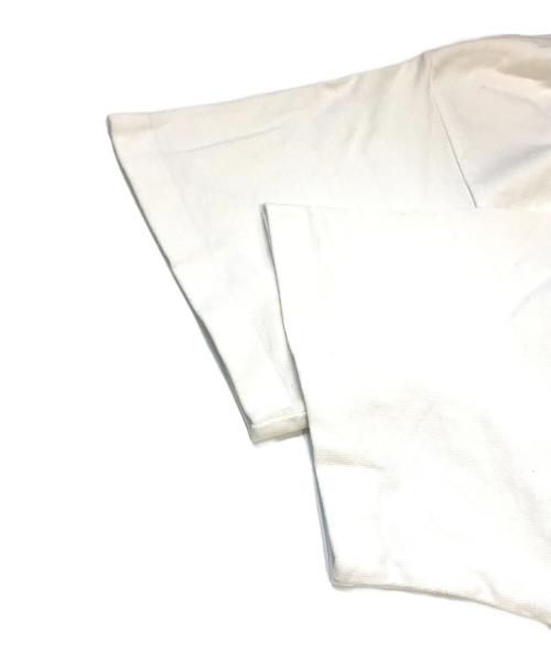 READYMADE（レディメイド）READYMADE (レディメイド) SS T-SHIRT SMILE　RE-CO-WH-00-00-244 ホワイト サイズ:Lの古着・服飾アイテム