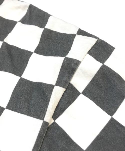 CAPTAINS HELM（キャプテンズヘルム）CAPTAINS HELM (キャプテンズヘルム) 2TONE RELAX LOGOポケットTシャツ ホワイト×ブラック サイズ:MEDIUMの古着・服飾アイテム