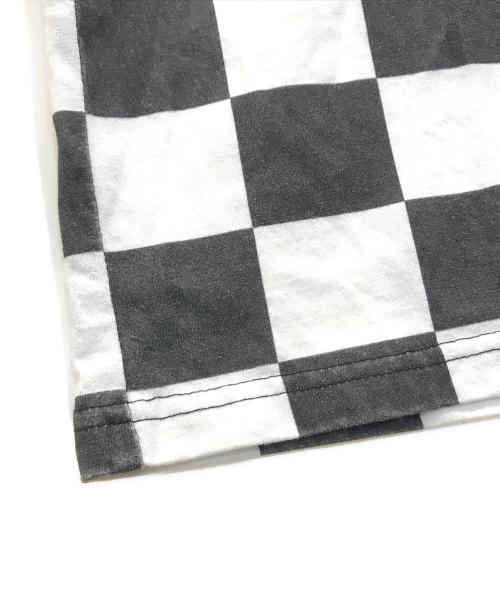 CAPTAINS HELM（キャプテンズヘルム）CAPTAINS HELM (キャプテンズヘルム) 2TONE RELAX LOGOポケットTシャツ ホワイト×ブラック サイズ:MEDIUMの古着・服飾アイテム