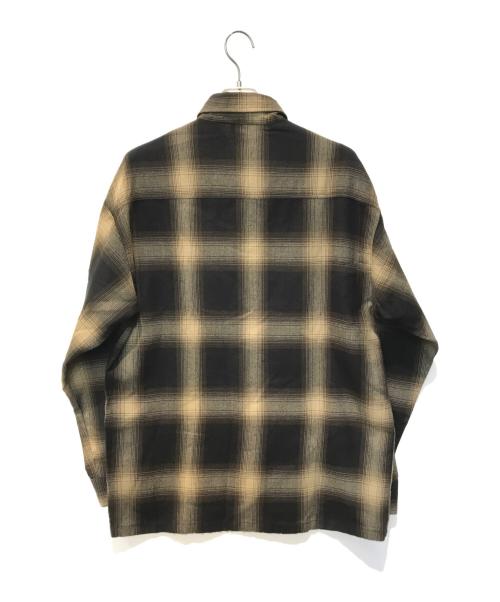 CalTop（キャルトップ）CalTop (キャルトップ) ネルシャツ ブラウン サイズ:Mの古着・服飾アイテム