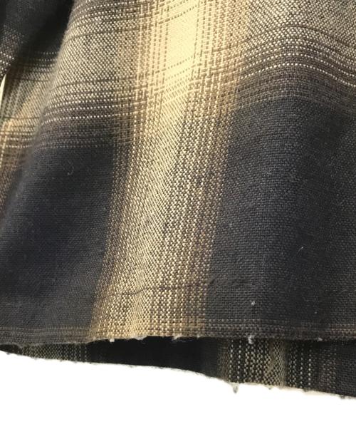 CalTop（キャルトップ）CalTop (キャルトップ) ネルシャツ ブラウン サイズ:Mの古着・服飾アイテム