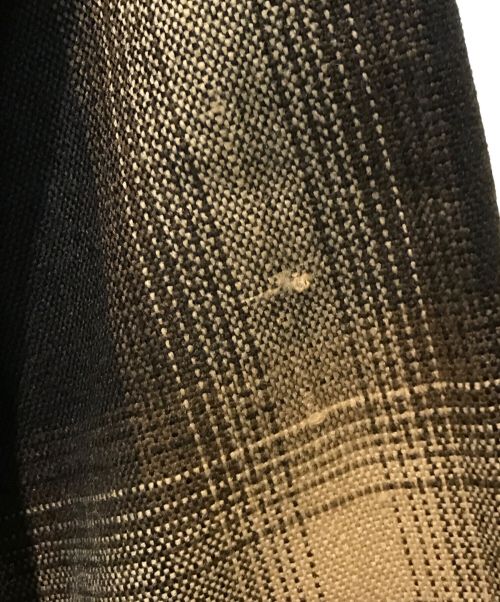 CalTop（キャルトップ）CalTop (キャルトップ) ネルシャツ ブラウン サイズ:Mの古着・服飾アイテム