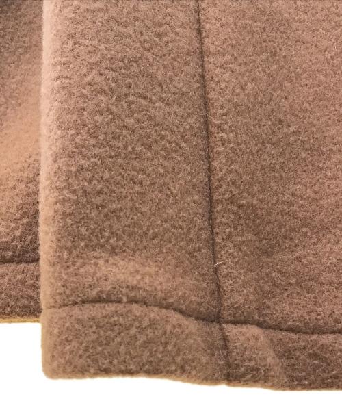 DANTON（ダントン）DANTON (ダントン) WOOL MOSSER ノーカラージャケット　JD8903 WON ブラウン サイズ:36の古着・服飾アイテム