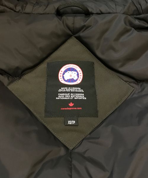 CANADA GOOSE（カナダグース）CANADA GOOSE (カナダグース) ダウンジャケット 3438JM グリーン サイズ:XSの古着・服飾アイテム