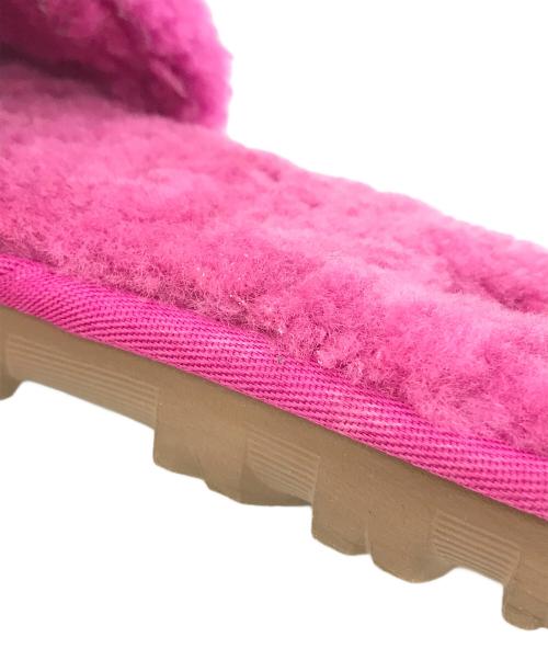 UGG（アグ）UGG (アグ) ファーサンダル ピンク サイズ:25の古着・服飾アイテム