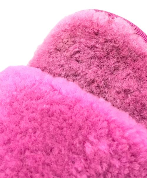 UGG（アグ）UGG (アグ) ファーサンダル ピンク サイズ:25の古着・服飾アイテム