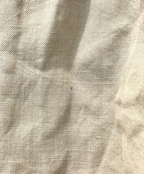 POLO RALPH LAUREN（ポロ・ラルフローレン）POLO RALPH LAUREN (ポロ・ラルフローレン) 裾ポニーリネンシルクシャツ ベージュ サイズ:3XBの古着・服飾アイテム