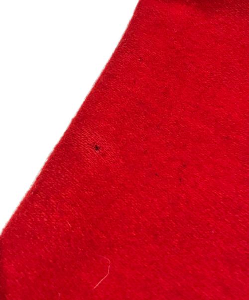 WOOLRICH（ウールリッチ）WOOLRICH (ウールリッチ) メルトンフーデッドボーダージャケット レッド サイズ:Lの古着・服飾アイテム