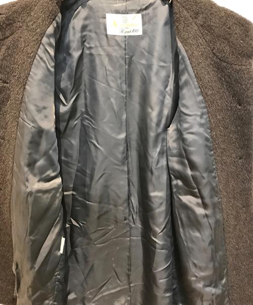 Aquascutum（アクアスキュータム）Aquascutum (アクアスキュータム) ファーコート ブラウン サイズ:10の古着・服飾アイテム