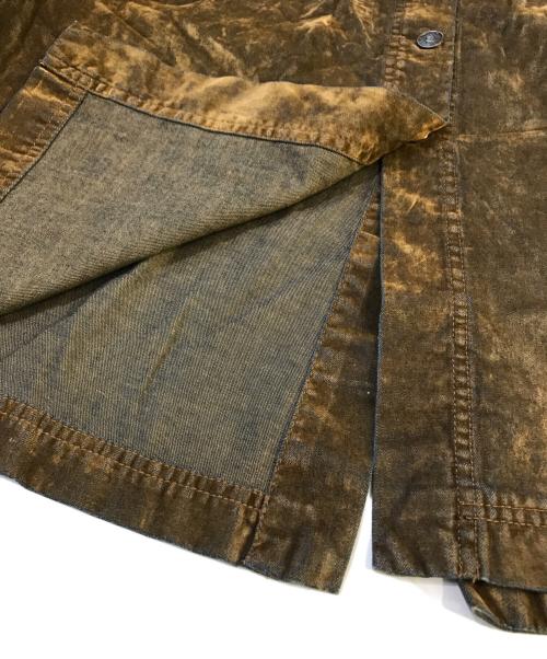 DIESEL（ディーゼル）DIESEL (ディーゼル) ロングスカート ゴールド サイズ:23の古着・服飾アイテム