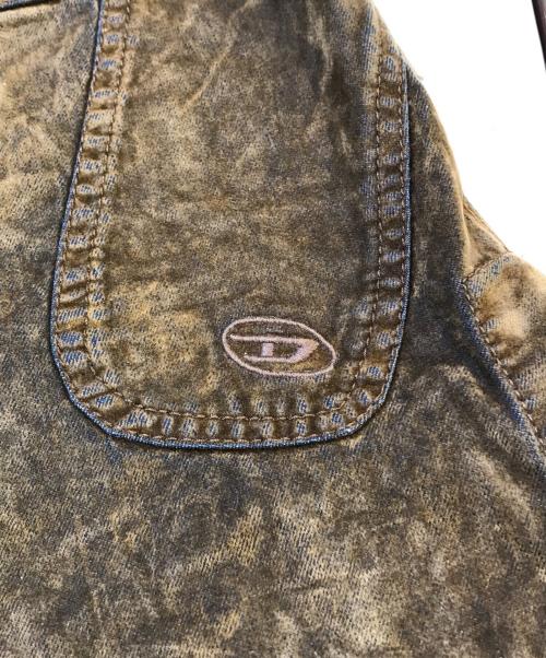 DIESEL（ディーゼル）DIESEL (ディーゼル) ロングスカート ゴールド サイズ:23の古着・服飾アイテム