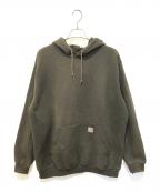 CarHarttカーハート）の古着「プルオーバーパーカー」｜カーキ