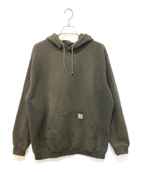 CarHartt（カーハート）CarHartt (カーハート) プルオーバーパーカー カーキ サイズ:XLの古着・服飾アイテム