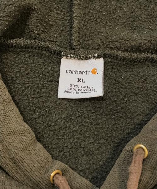 CarHartt（カーハート）CarHartt (カーハート) プルオーバーパーカー カーキ サイズ:XLの古着・服飾アイテム