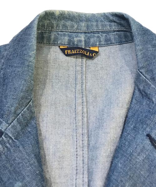 Fraizzoli（フライツォーリ）Fraizzoli (フライツォーリ) デニムジャケット インディゴ サイズ:46の古着・服飾アイテム