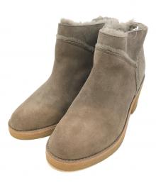 UGG（アグ）の古着「ショートシープスキンブーツ 　KASEN　1018644」｜ブラウン