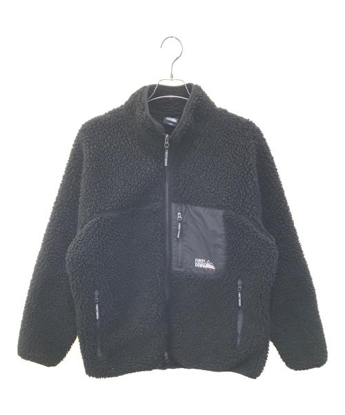 FIRST DOWN（ファーストダウン）FIRST DOWN (ファーストダウン) タンブリングボアブルゾン　F842515 ブラック サイズ:Lの古着・服飾アイテム