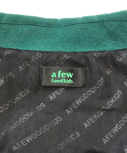 A FEW GOOD KIDS（アフューグッドキッズ）A FEW GOOD KIDS (アフューグッドキッズ) ジャケット グリーン サイズ:Mの古着・服飾アイテム