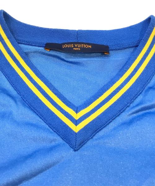 LOUIS VUITTON（ルイ ヴィトン）LOUIS VUITTON (ルイ ヴィトン) ゲームTシャツ　RM221 J65 HMY65W ブルー サイズ:Sの古着・服飾アイテム