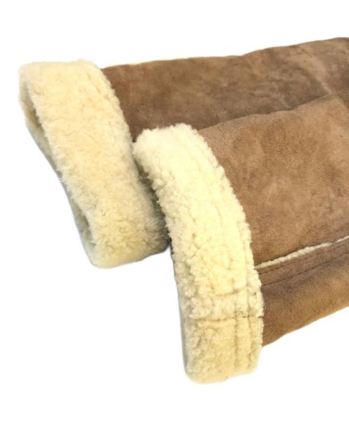 O'NED（オーネッド）O'NED (オーネッド) ムートンコート ブラウン サイズ:46の古着・服飾アイテム