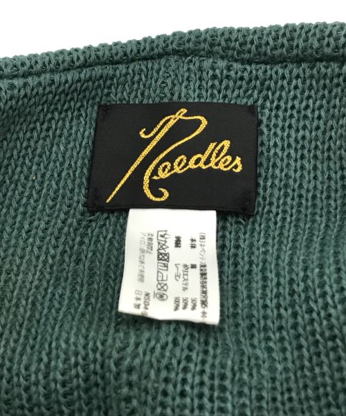 Needles（ニードルズ）Needles (ニードルズ) ネックウォーマー グリーンの古着・服飾アイテム