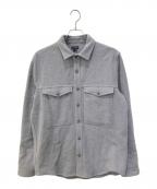 STEVEN ALANスティーブンアラン）の古着「ウールシャツ」｜グレー