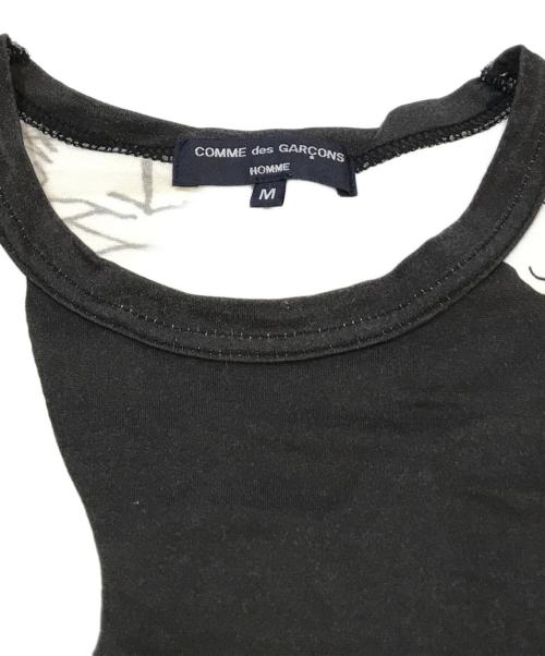 COMME des GARCONS HOMME（コムデギャルソン オム）COMME des GARCONS HOMME (コムデギャルソン オム) Tシャツ ブラック サイズ:Mの古着・服飾アイテム