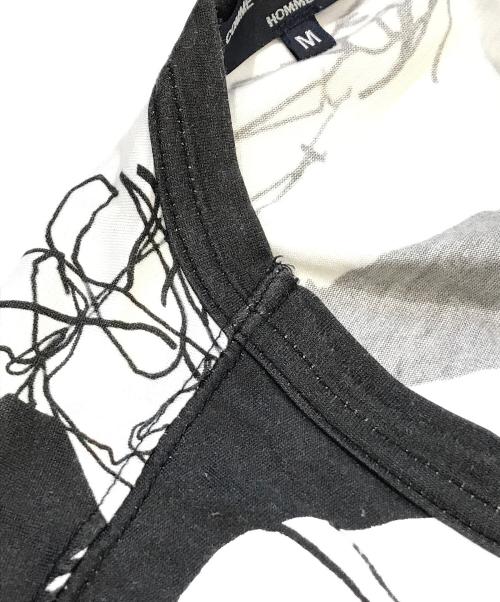 COMME des GARCONS HOMME（コムデギャルソン オム）COMME des GARCONS HOMME (コムデギャルソン オム) Tシャツ ブラック サイズ:Mの古着・服飾アイテム